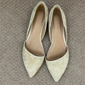 Zoe suede d'Orsay flats